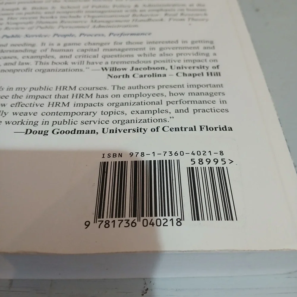 Human‎ Resource Essentials for Public - Paperback, by Mary E. Guy;